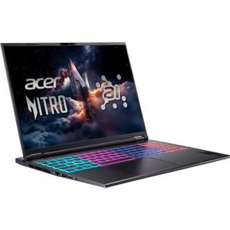 Ноутбук Acer Nitro 16S AI AN16S-61-R0FB (NH.QZWEU.002) Obsidian Black - фото 2 Ноутбук Acer Nitro 16S AI AN16S-61-R0FB (NH.QZWEU.002) Obsidian Black - фото 2