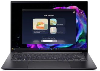Ноутбук Acer Swift X 14 SFX14-73G-761L (NX.J83EU.003) Titanium Gray - фото 1