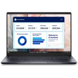 Ноутбук Dell Pro 14 Premium Laptop PA14250 (BTO207PA14250UA_W11P) Magnesium Black - фото 1