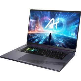 Ноутбук Gigabyte Aorus 16X ASG-63UAC64SD Midnight Gray - фото 2 Ноутбук Gigabyte Aorus 16X ASG-63UAC64SD Midnight Gray - фото 2
