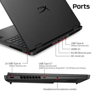 Ноутбук HP HyperX OMEN 16-am2045ua (DM8G2EA) Shadow Black - фото 4