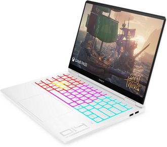 Ноутбук HP OMEN Transcend 14t-fb1000 (D82X324) Ceramic White - фото 2 Ноутбук HP OMEN Transcend 14t-fb1000 (D82X324) Ceramic White - фото 2