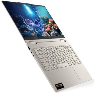 Ноутбук Lenovo Yoga 7 2-in-1 14AKP10 (83JQCTO1WW2) Seashell - фото 4 Ноутбук Lenovo Yoga 7 2-in-1 14AKP10 (83JQCTO1WW2) Seashell - фото 4