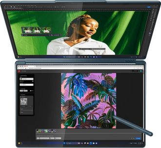 Ноутбук Lenovo Yoga Book 9 14IAH10 (83KJ001KPB) Tidal Teal - фото 8 Ноутбук Lenovo Yoga Book 9 14IAH10 (83KJ001KPB) Tidal Teal - фото 8