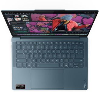 Ноутбук Lenovo Yoga Slim 7 14AKP10 (83JY006MPB) Tidal Teal - фото 4