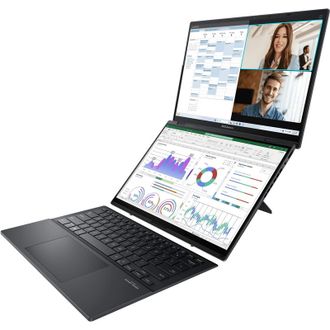 Ноутбук ASUS Zenbook DUO UX8406 (UX8406CA-IS99T) Inkwell Gray - фото 6 Ноутбук ASUS Zenbook DUO UX8406 (UX8406CA-IS99T) Inkwell Gray - фото 6