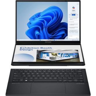 Ноутбук ASUS Zenbook DUO UX8406 (UX8406CA-IS99T) Inkwell Gray - фото 1 Ноутбук ASUS Zenbook DUO UX8406 (UX8406CA-IS99T) Inkwell Gray - фото 1