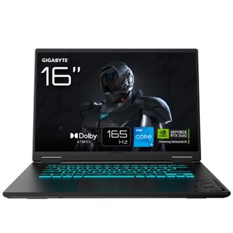 Ноутбук Gigabyte Gaming A16 CTH (CTHH3UA893SD) Black Steel - фото 1 Ноутбук Gigabyte Gaming A16 CTH (CTHH3UA893SD) Black Steel - фото 1