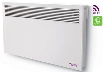 Конвектор TESY CN 051 200 EI CLOUD W + колесная платформа - фото 1