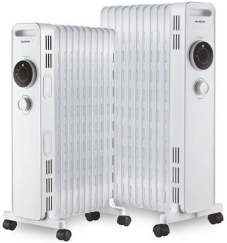 Масляный обогреватель KUMTEL KUM-1230S White - фото 1