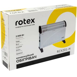 Обігрівач ROTEX RCX201-H - фото 3 Обігрівач ROTEX RCX201-H - фото 3
