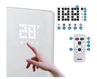 Обогреватель Volt Polska Termoglass Pro 2000W Smart - фото 2 Обогреватель Volt Polska Termoglass Pro 2000W Smart - фото 2