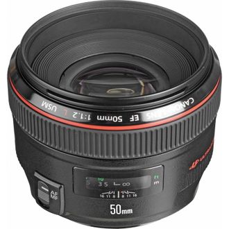 Объектив Canon EF 50mm f / 1.2 L USM (1257B005) - фото 2 Объектив Canon EF 50mm f / 1.2 L USM (1257B005) - фото 2