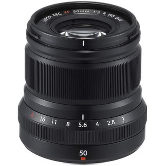 Об'єктив Fujifilm XF 50mm f/2.0 R WR Black (16536611) - фото 1 Об'єктив Fujifilm XF 50mm f/2.0 R WR Black (16536611) - фото 1