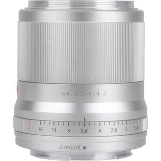 Объектив Viltrox AF 33mm f/1.4 Z Silver Nikon Z (6953400302622) - фото 1