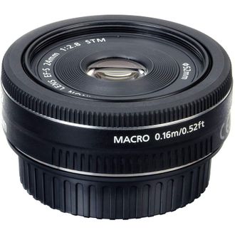 Об'єктив Canon EF-S 24mm f/2.8 STM (9522B005) - фото 3 Об'єктив Canon EF-S 24mm f/2.8 STM (9522B005) - фото 3
