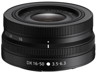 Объектив Nikon Z DX 16-50 mm f/3.5-6.3 VR (JMA706DA) - фото 1 Объектив Nikon Z DX 16-50 mm f/3.5-6.3 VR (JMA706DA) - фото 1