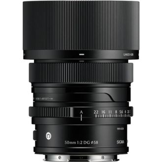 Объектив Sigma 50mm f/2.0 Contemporary DG (Sony E) Black - фото 1 Объектив Sigma 50mm f/2.0 Contemporary DG (Sony E) Black - фото 1