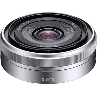 Об'єктив Sony 16mm, f/2.8 для камер NEX (SEL16F28.AE) - фото 1