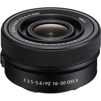 Об'єктив Sony E PZ 16-50mm f/3,5-5,6 OSS II Black (SELP16502) - фото 1