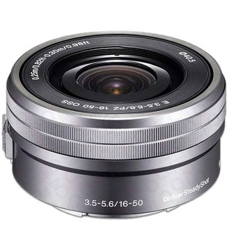 Об'єктив Sony E PZ 16-50mm f/3,5-5,6 OSS Silver (SELP1650) - фото 1 Об'єктив Sony E PZ 16-50mm f/3,5-5,6 OSS Silver (SELP1650) - фото 1