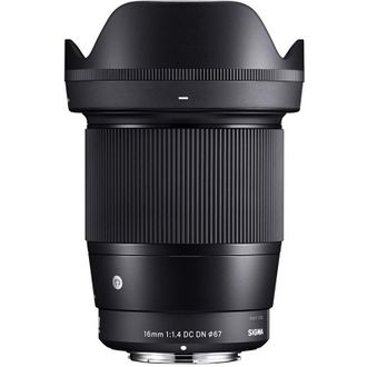 Объектив Sigma AF 16mm f/1,4 DC DN C (Sony-E) - фото 1 Объектив Sigma AF 16mm f/1,4 DC DN C (Sony-E) - фото 1