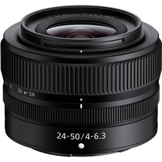 Стандартний об'єктив Nikon Z 24-50mm f/4-6.3 (JMA712DA) - фото 1 Стандартний об'єктив Nikon Z 24-50mm f/4-6.3 (JMA712DA) - фото 1