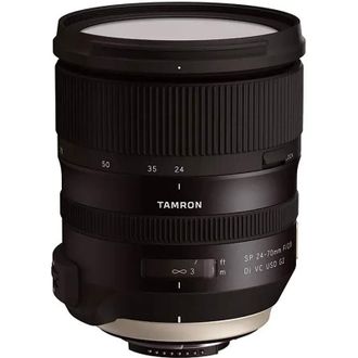 Об'єктив Tamron AF SP 24-70mm f/2,8 Di VC USD G2 Canon (A032) - фото 1 Об'єктив Tamron AF SP 24-70mm f/2,8 Di VC USD G2 Canon (A032) - фото 1
