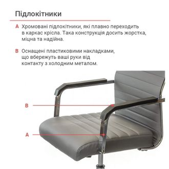 Крісло АКЛАС Кап FX СН TILT Сірий PU grey (00009906) - фото 9 Крісло АКЛАС Кап FX СН TILT Сірий PU grey (00009906) - фото 9