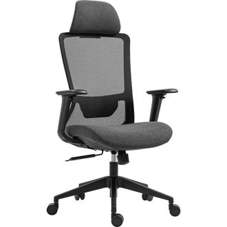 Офисное кресло 2E OC150 Black (2E-OC150-BLACK) - фото 2