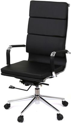 Офісне крісло АКЛАС Кап soft OT-8002 Чорний (PU Black) (00158599) - фото 1 Офісне крісло АКЛАС Кап soft OT-8002 Чорний (PU Black) (00158599) - фото 1