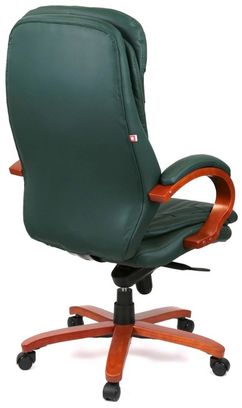 Крісло АКЛАС Валенсія Soft EX MB (Шкіра Lux LC Green) (00012422) - фото 4 Крісло АКЛАС Валенсія Soft EX MB (Шкіра Lux LC Green) (00012422) - фото 4