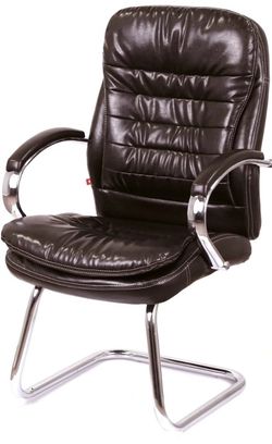 Крісло конференційне АКЛАС Валенсія CF (XY-7004G-1) Коричневий (PU Dark Brown) (00161483) - фото 2 Крісло конференційне АКЛАС Валенсія CF (XY-7004G-1) Коричневий (PU Dark Brown) (00161483) - фото 2