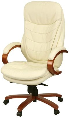 Крісло АКЛАС Валенсія Soft EX MB (Шкіра LC-F Beige) (00163341) - фото 2 Крісло АКЛАС Валенсія Soft EX MB (Шкіра LC-F Beige) (00163341) - фото 2