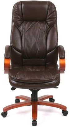 Крісло АКЛАС Тіроль EX GB-236WW (Шкіра LC-K Dark brown) (00163343) - фото 1