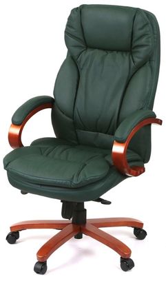 Крісло АКЛАС Тіроль EX GB-236WW (Шкіра Lux LC Green) (00163345) - фото 2 Крісло АКЛАС Тіроль EX GB-236WW (Шкіра Lux LC Green) (00163345) - фото 2