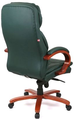 Крісло АКЛАС Тіроль EX GB-236WW (Шкіра Lux LC Green) (00163345) - фото 4 Крісло АКЛАС Тіроль EX GB-236WW (Шкіра Lux LC Green) (00163345) - фото 4