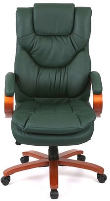 Крісло АКЛАС Флорида EX GB-233WW (Шкіра Lux LC Green) (00163349) - фото 1 Крісло АКЛАС Флорида EX GB-233WW (Шкіра Lux LC Green) (00163349) - фото 1