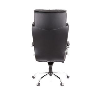 Кресло АКЛАС Аризона Soft CH MB Черный Кожа LC-A (75030) - фото 4