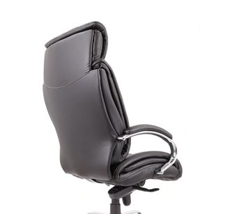 Кресло АКЛАС Аризона Soft CH MB Черный Кожа LC-A (75030) - фото 13