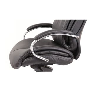 Кресло АКЛАС Аризона Soft CH MB Черный Кожа LC-A (75030) - фото 11