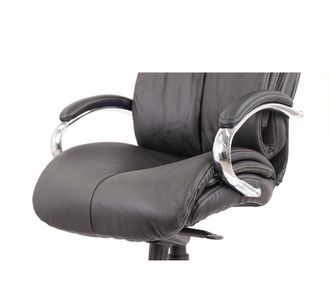 Кресло АКЛАС Аризона Soft CH MB Черный Кожа LC-A (75030) - фото 6