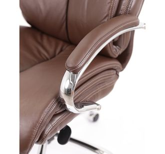 Крісло АКЛАС Арізона Soft CH MB Коричневий Шкіра LC-K (75031) - фото 13