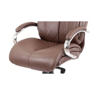 Крісло АКЛАС Арізона Soft CH MB Коричневий Шкіра LC-K (75031) - фото 6