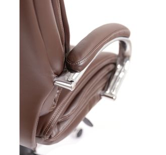 Крісло АКЛАС Арізона Soft CH MB Коричневий Шкіра LC-K (75031) - фото 14
