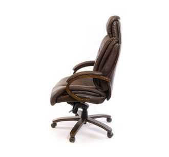 Крісло АКЛАС Арізона Soft EX MB Коричневий Шкіра LC-K (74982) - фото 3