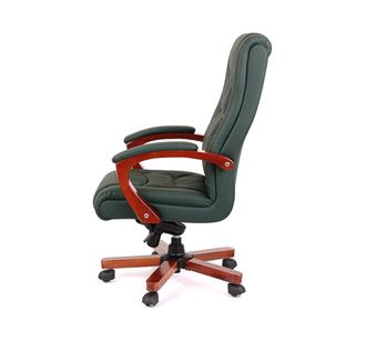 Крісло АКЛАС Артур EX MB Зелений Шкіра Lux LC-green (9640) - фото 3 Крісло АКЛАС Артур EX MB Зелений Шкіра Lux LC-green (9640) - фото 3