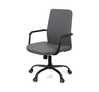 Крісло АКЛАС Бейкер KD TILT Сірий PU grey (00146353) - фото 1 Крісло АКЛАС Бейкер KD TILT Сірий PU grey (00146353) - фото 1