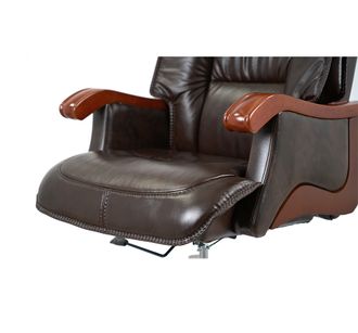 Крісло АКЛАС Галахад EX RL Коричневий Шкіра LC-K (142843) - фото 6 Крісло АКЛАС Галахад EX RL Коричневий Шкіра LC-K (142843) - фото 6