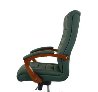 Крісло АКЛАС Гаспар ЕХ МB Зелений Шкіра Lux LC-green (9637) - фото 9 Крісло АКЛАС Гаспар ЕХ МB Зелений Шкіра Lux LC-green (9637) - фото 9